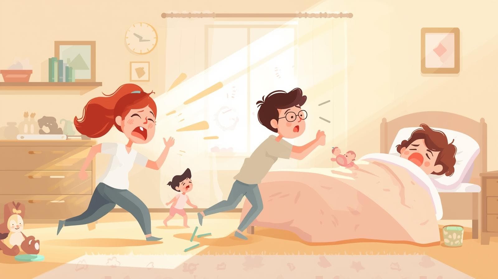 아기 울음소리 반응 속도 테스트